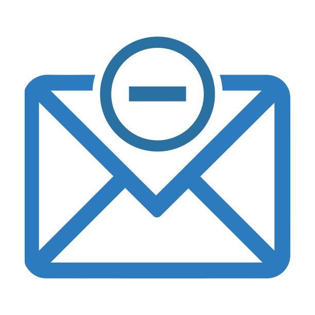 电子邮件，邮件，删除图标图片下载