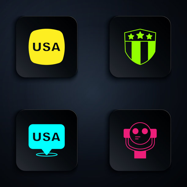 设置游客双筒望远镜美国独立日和图片下载