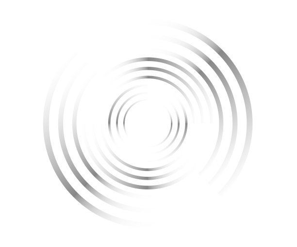 抽象的圆形线条设计元素图片下载