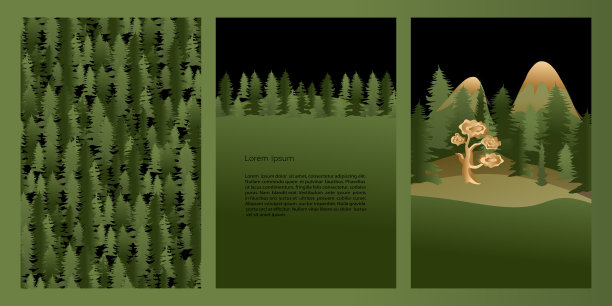 设置神秘和精灵主题自然和绿色森林图片下载