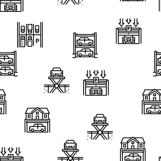 地下无缝泊车模式图片下载