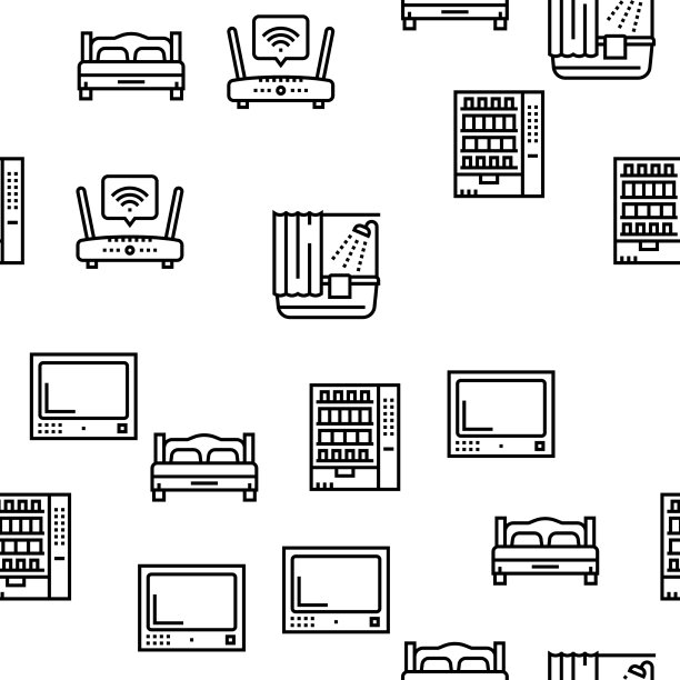 汽车旅馆舒适无缝服务模式图片下载