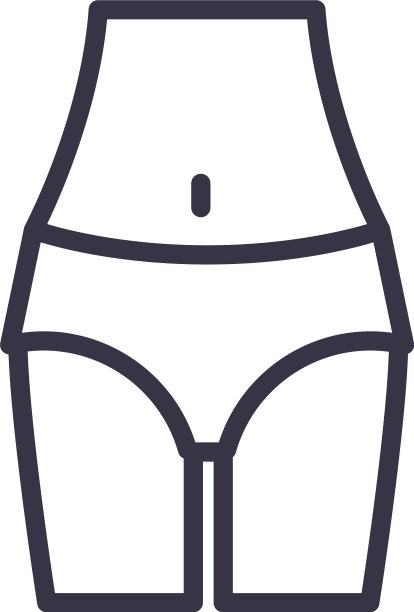 身体与内裤隔离图片下载