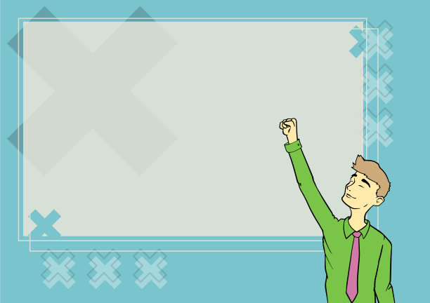 快乐的人站在课桌前抬高图片下载