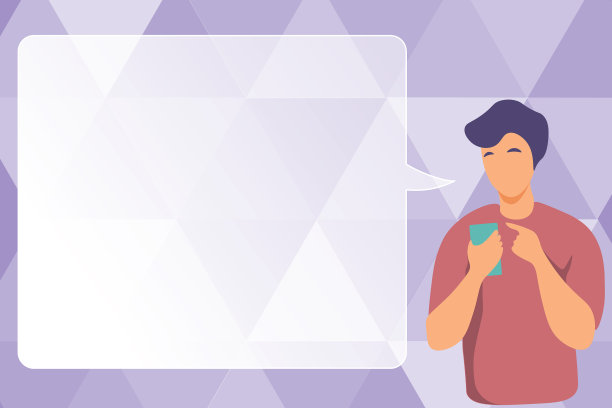 人使用移动和显示语音气泡图片下载