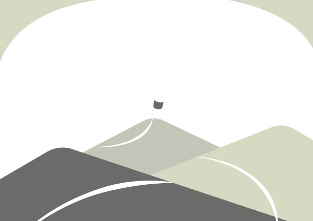 山脉图，道路通向图片下载