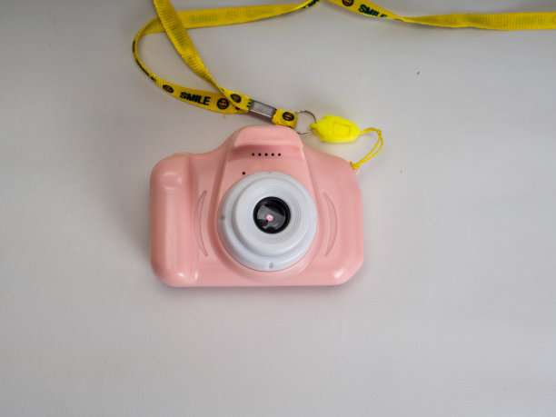 一张粉红色的相机玩具照片图片下载