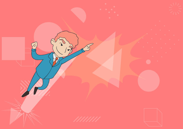 快乐的穿制服的人站着指指点点图片下载