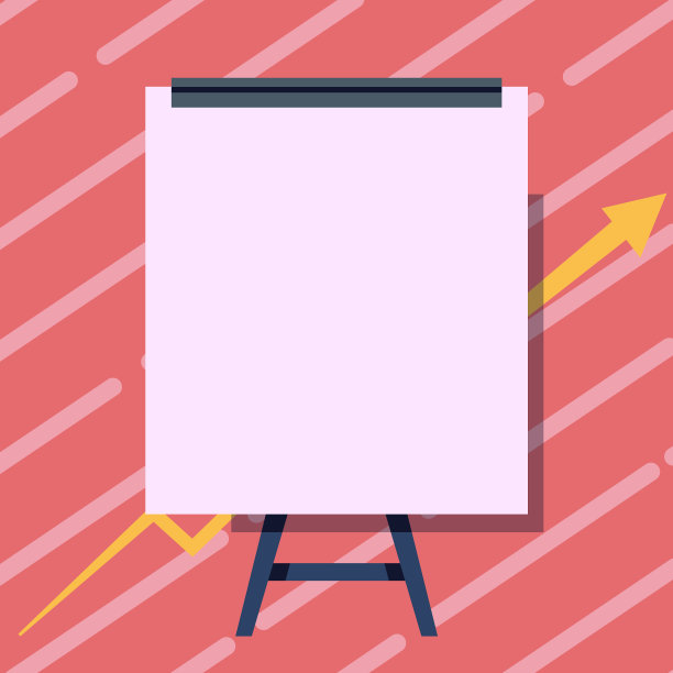 白板上画着箭头图片下载