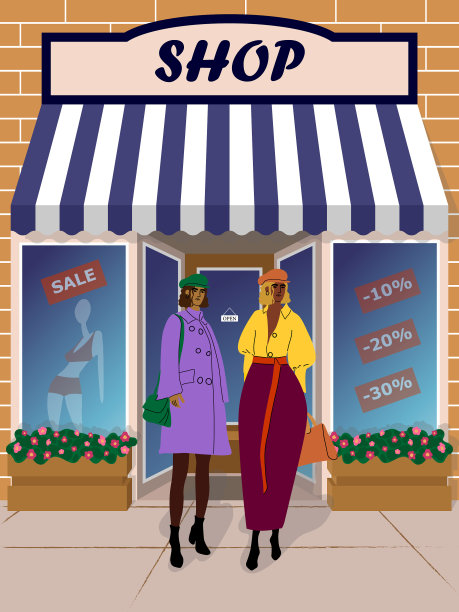 女装店图片下载