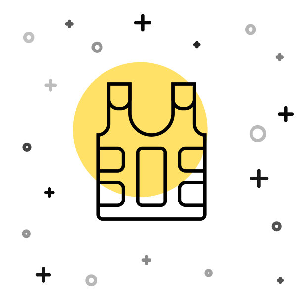 黑线防弹背心保护图片下载