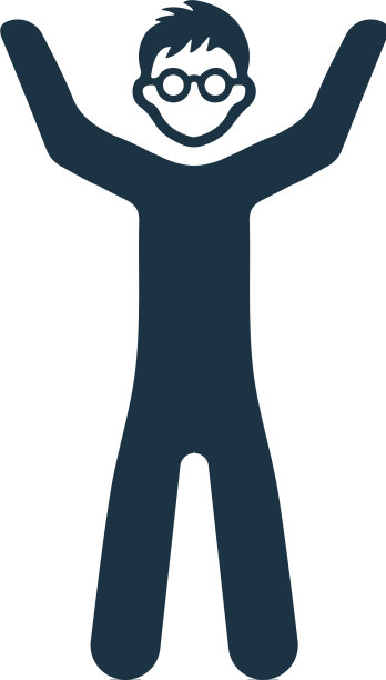 男图欢乐图标简单的编辑设计图片下载