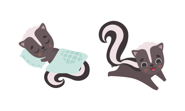 可爱的獾活动集合了可爱的小动物图片下载