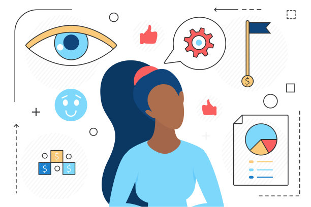 企业家领导者的商业愿景、成功领导力和工作流程图片下载