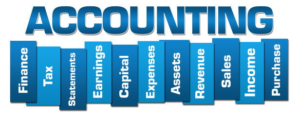 会计专业的蓝色图片下载