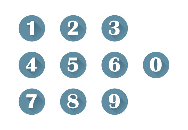 设置图标0-9个数字图片下载