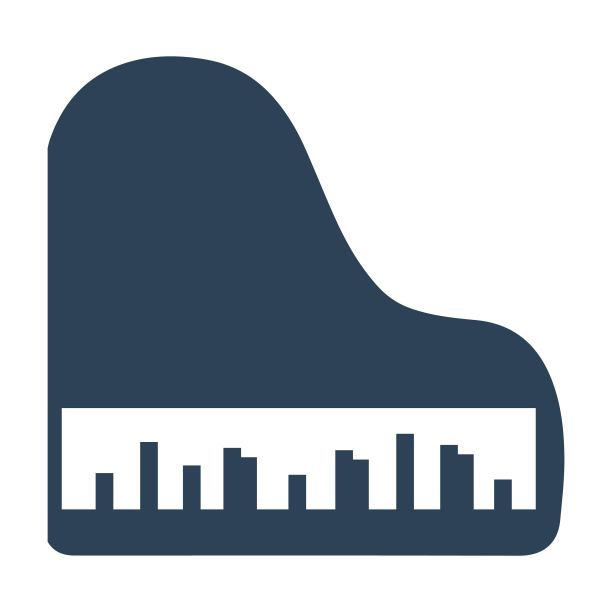 设备，音乐，宏大，乐器，钢琴图标图片下载