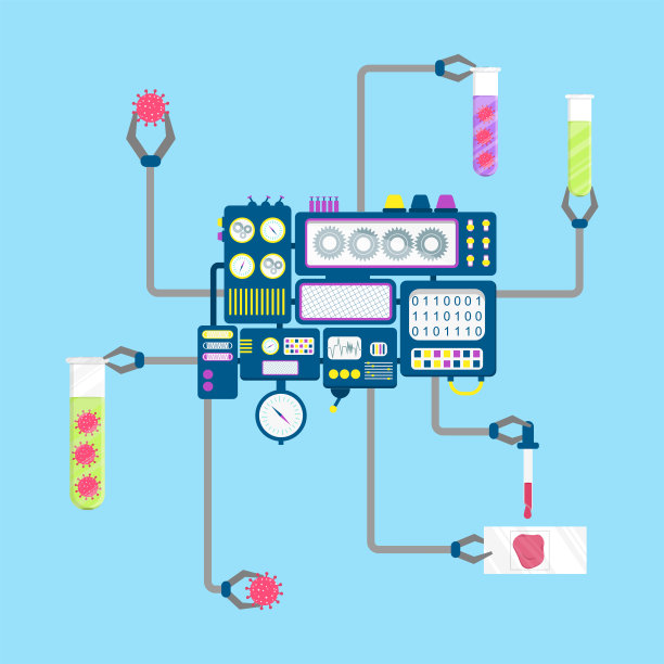 在实验室里用爪子操纵病毒图片下载