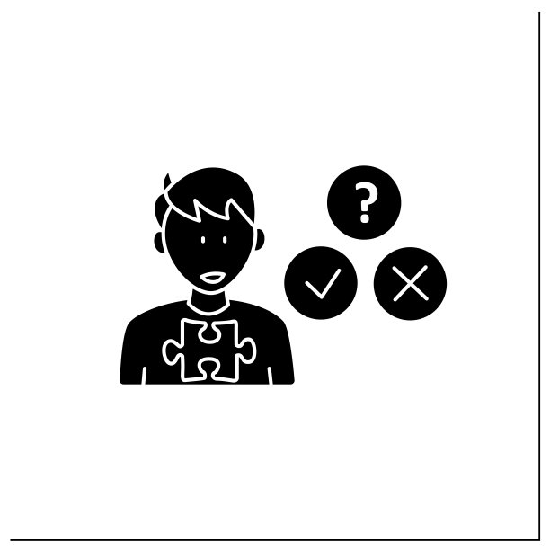 神经发育障碍标志符号图标图片下载