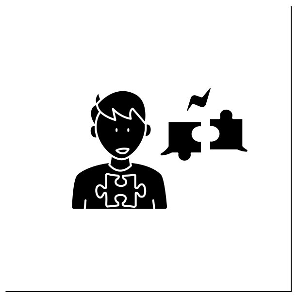 神经发育障碍标志符号图标图片下载