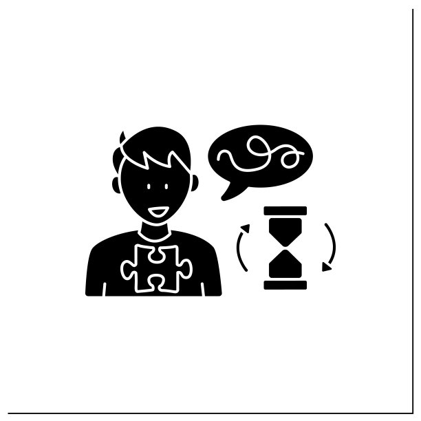 神经发育障碍标志符号图标图片下载