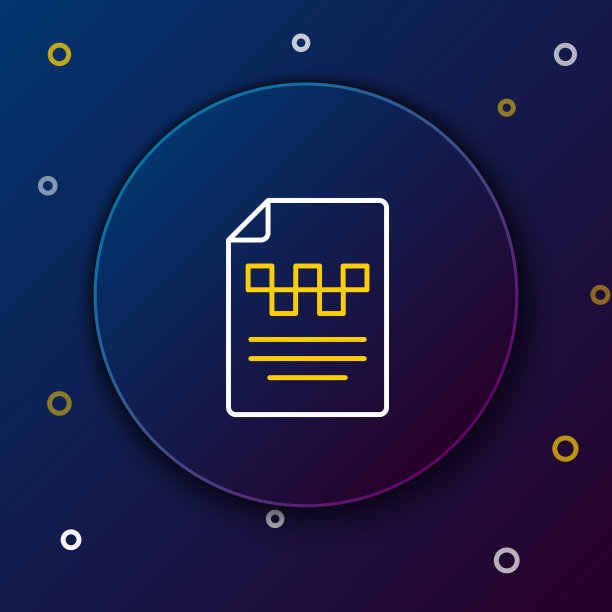 线出租车司机执照图标孤立在蓝色图片下载