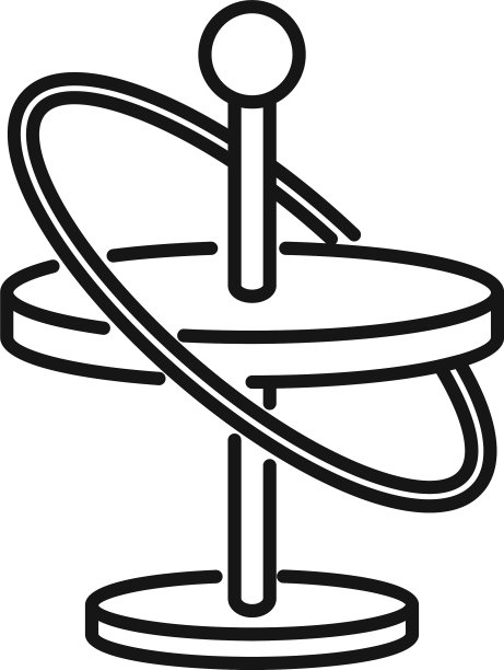 陀螺仪图标轮廓电话势头图片下载