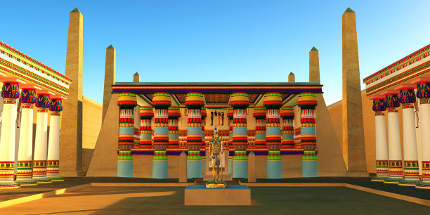 荷鲁斯神庙内部图片下载