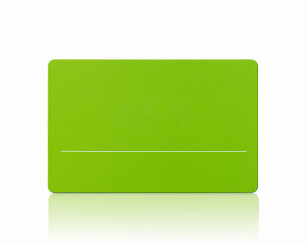 白色背景上的空白问候或礼品卡图片下载