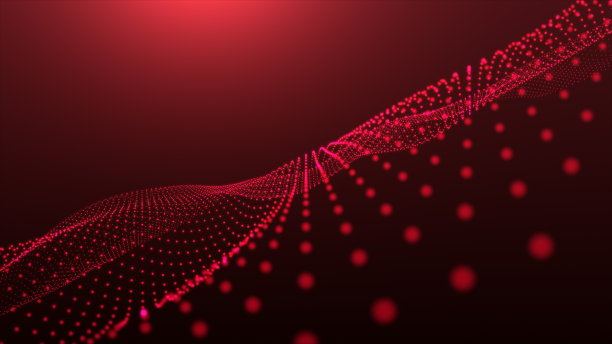 Techno Dots在成形表面抽象数字生成背景图片下载