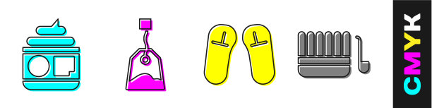 集霜或洗剂化妆管茶包图片下载