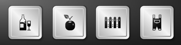 将葡萄酒瓶与苹果花园的玻璃篱笆一起放置图片下载