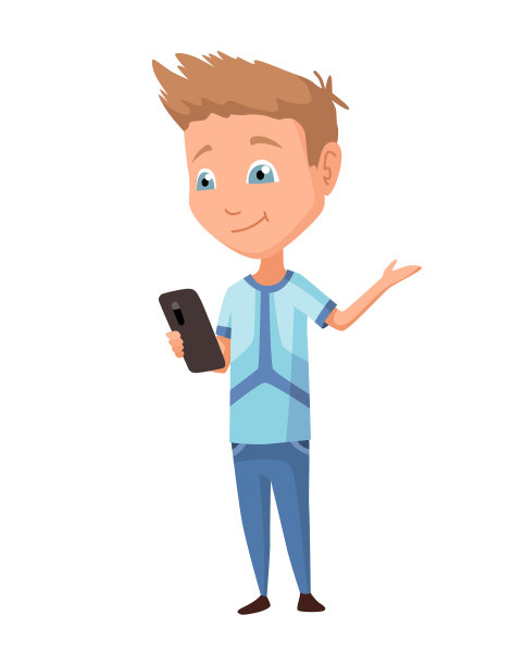 孩子们使用电子产品和现代科技图片下载