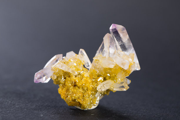 紫水晶矿物标本岩石地质宝石晶体图片下载