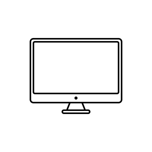 电脑图标电视液晶显示器图片下载