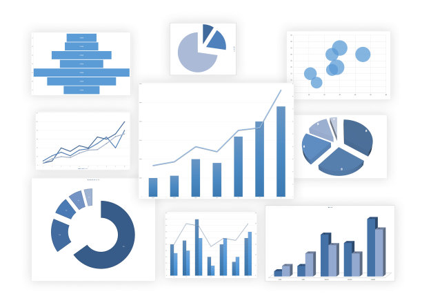 经营理念形象财务图表图片下载
