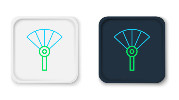 在传统的中国或日本折纸上画线图片下载