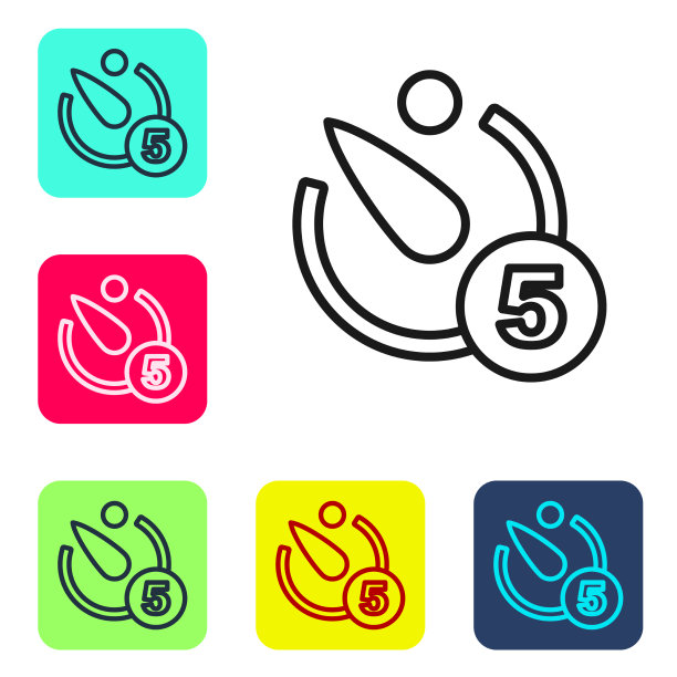 黑线相机计时器图标隔离在白色图片下载