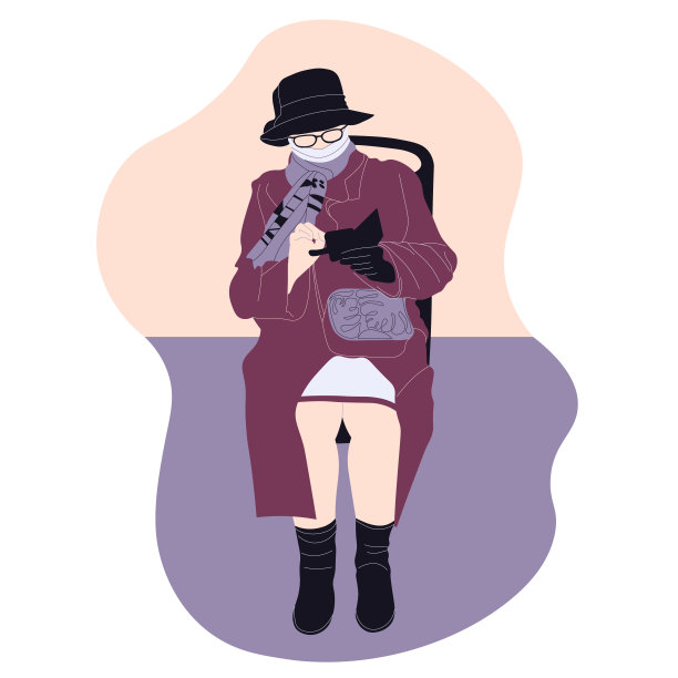 帽子向量中的女人图片下载