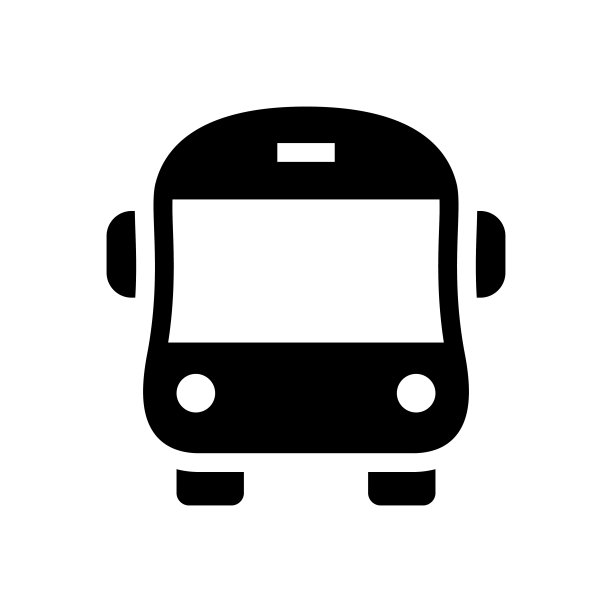 公共汽车图标图片下载