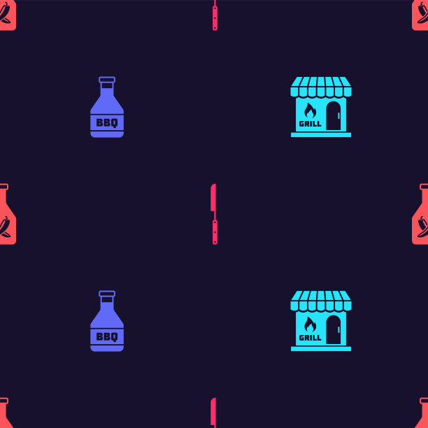 设置烧烤购物楼番茄酱瓶图片下载