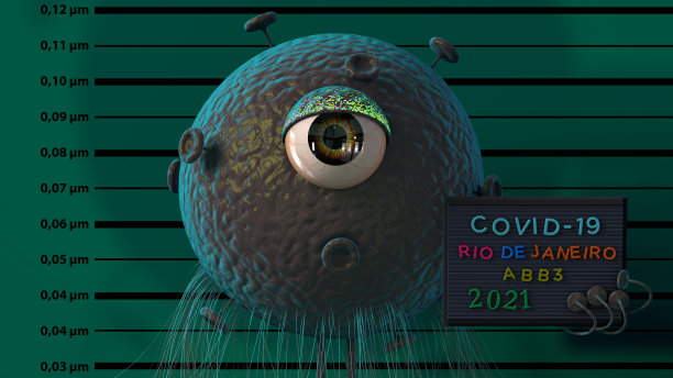 巴西变种COVID-19的司法描述图片下载