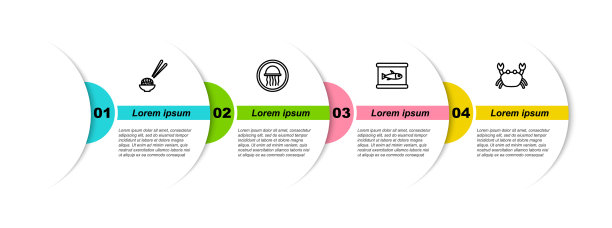 将寿司海蜇排在装罐的盘子上图片下载