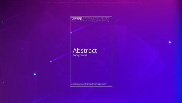 带有渐变形状和模糊的抽象横幅图片下载