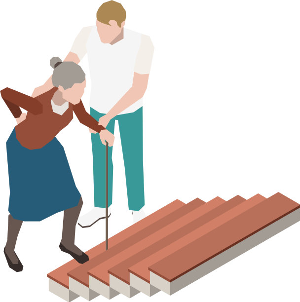 疗养院等距图标图片下载