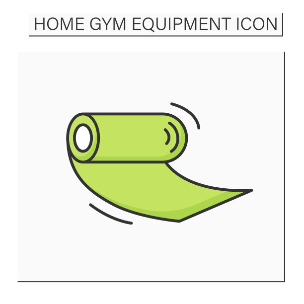 瑜伽垫颜色图标图片下载