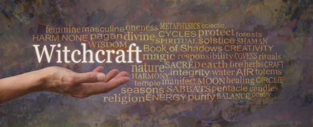 与巫术标记云相关的单词图片下载