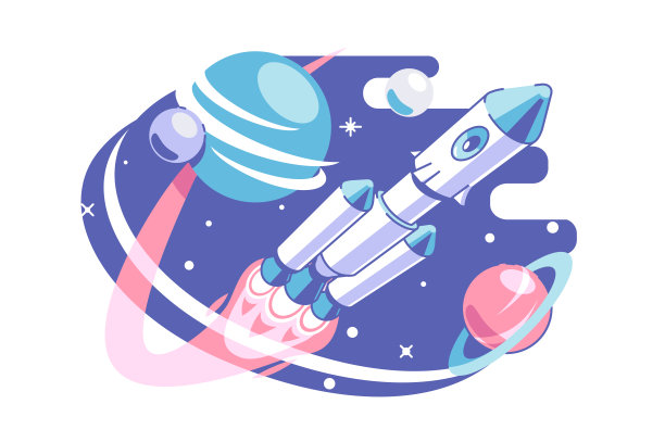 太空和星系探索图片下载