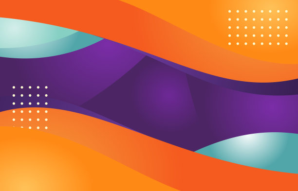 抽象波浪形几何色彩。图片下载