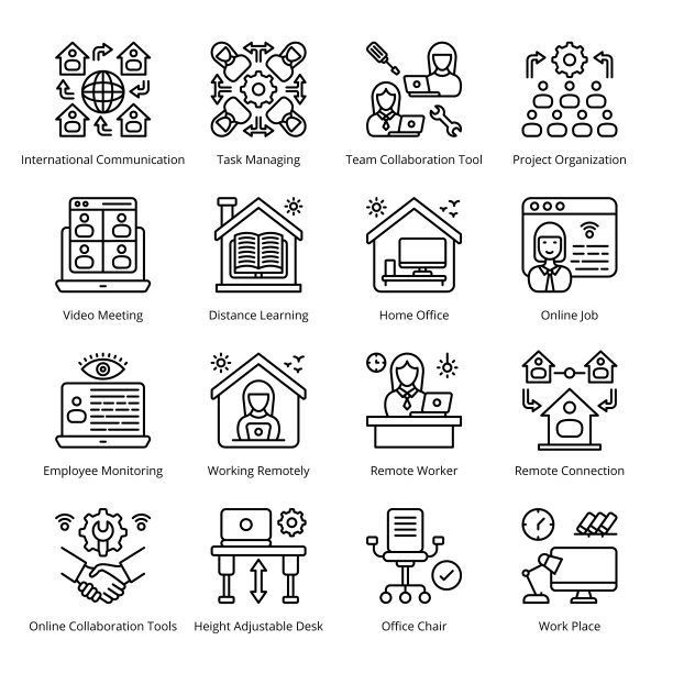 居家办公图片下载